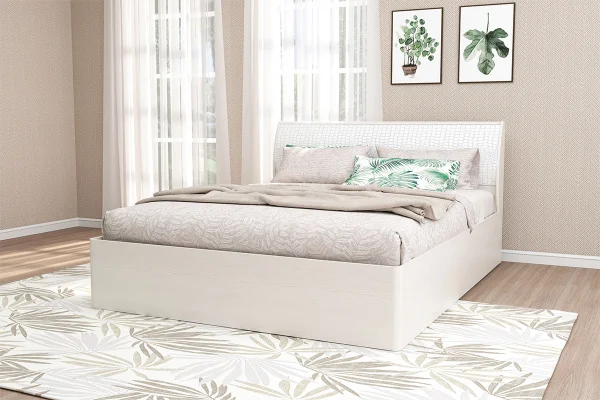 Кровать Шарм арт. 033 М1 ясень анкор светлый