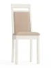 Стул Гольф-12 слоновая кость, ткань велюр бежевый 05