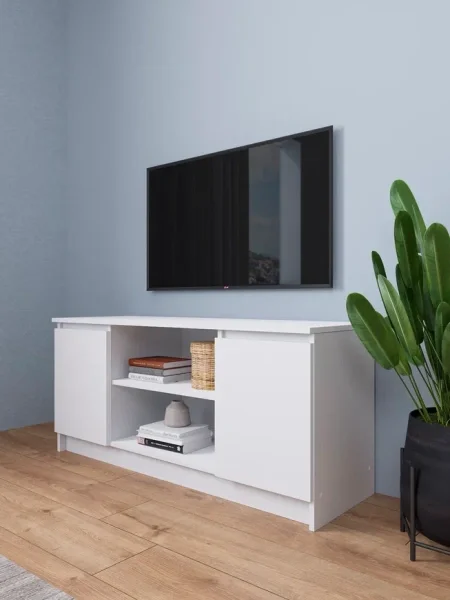 Тумба под телевизор Мори МТВ 1200.1 белый Тумба под телевизор Мори МТВ 1200.1 белый