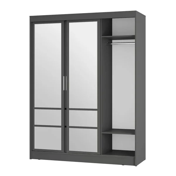 Шкаф-купе Симпл ШКК-06 графит