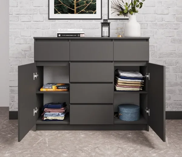 Комод Мори МК 1200.4 графит