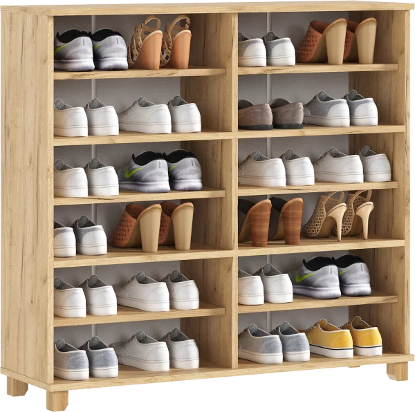 Обувница Ирис 1000 браш вайт/дуб крафт