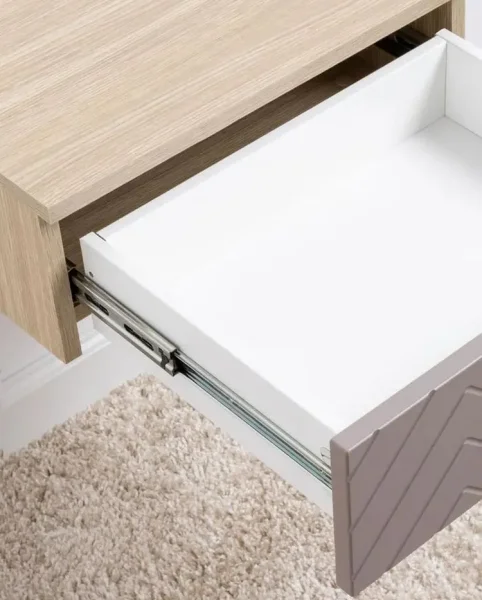 Тумба прикроватная Амьен 16.08 плейн/веллюто капучино