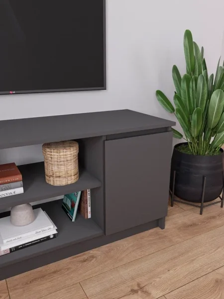 Тумба под телевизор Мори МТВ 1200.1 графит Тумба под телевизор Мори МТВ 1200.1 графит