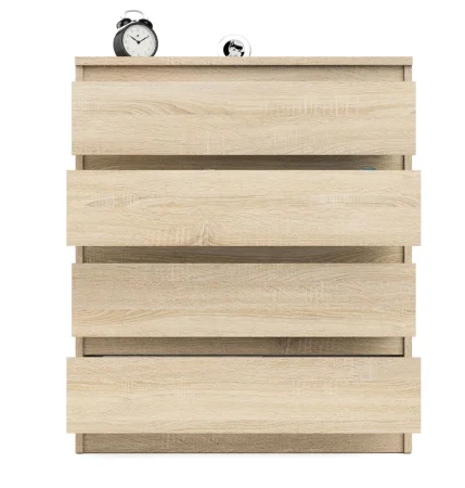 Комод четыре ящика МК 800.4 дуб сонома