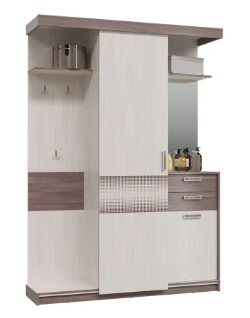 Прихожая 2-3427 Лорейн бодега тёмный/бодега светлый