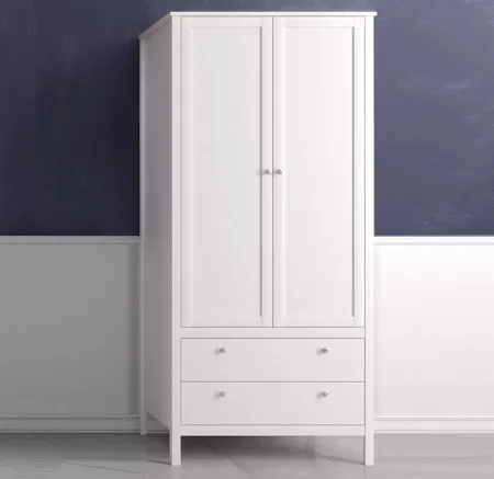 Шкаф Ева (Хельга) SZF2D2S/90 белый