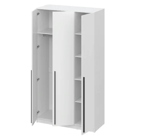 Шкаф распашной Берген ШК-1200 белое дерево