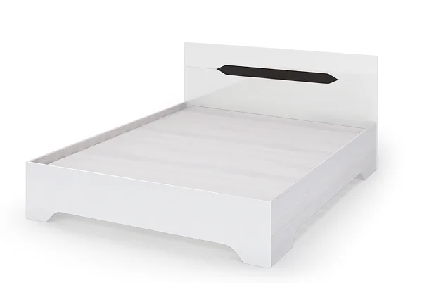 Кровать Валенсия ясень анкор светлый