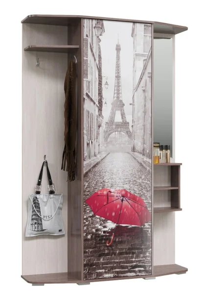 Прихожая Омега 2-3429  бодега тёмный/бодега светлый