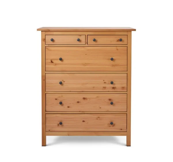 Комод 6 ящиков Кымор светло-коричневый