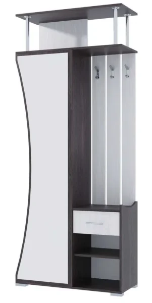 Прихожая Саша-18 анкор темный/светлый