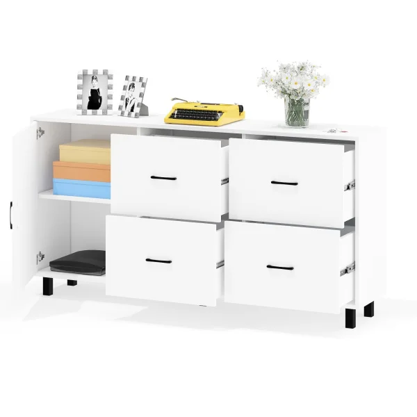 Комод 125-1704 белый