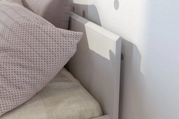 Кровать двойная универсальная Токио 160х200 белый текстурный