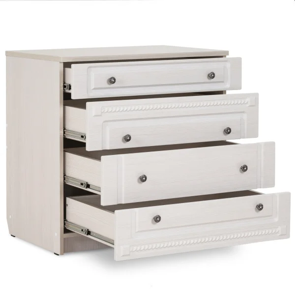 Комод Азалия-9 бодега белый