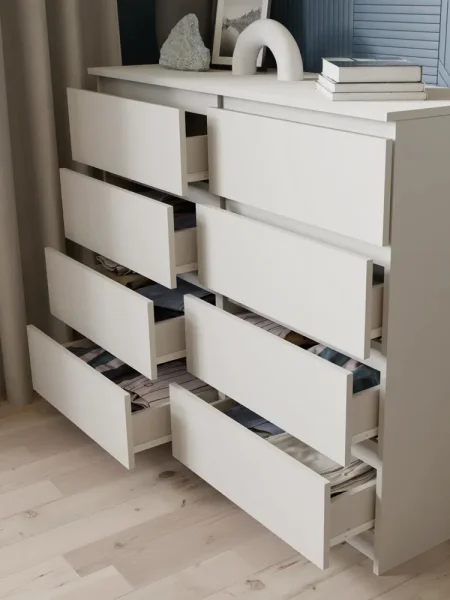 Комод Мори МК 1200.8 сатин