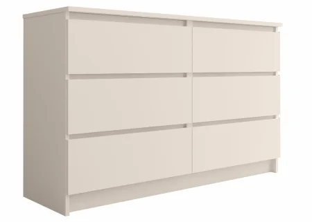 Комод шесть ящиков Мори МК 1206 сатин