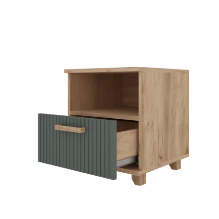 Тумба прикроватная Ньерд дуб вотан/можжевельник