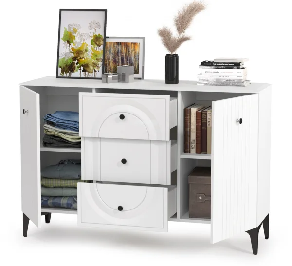 Комод Валенсия 13.309 белый шагрень