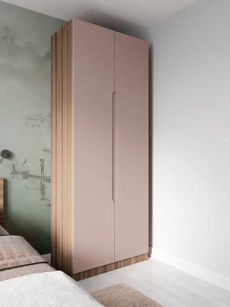 Шкаф Роза 900 орех франклин/пудра скин тренто