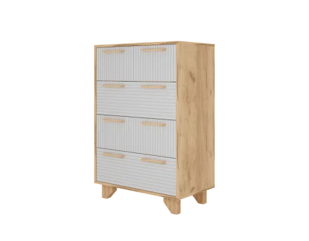 Комод Ньерд 700.5 дуб вотан/белый софт