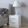 Тумба с 2 ящиками Лотос 1.021 белый