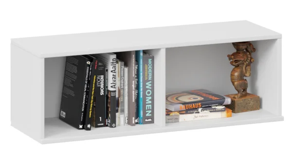 Шкаф навесной Глосс белый глянец