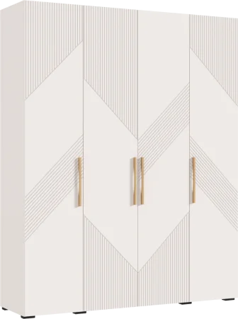 Шкаф 4-х створчатый Ирис 1800 кашемир