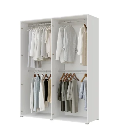 Шкаф 4-х створчатый Бостон 1800 белый