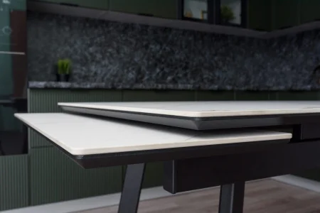 Стол керамический Герцог 1400х800х300 белый