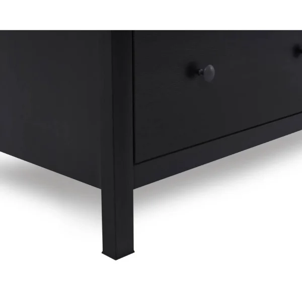 Комод 8 ящиков Кымор черный