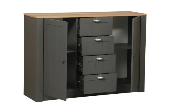 Тумба Прованс 37.11 диамант серый