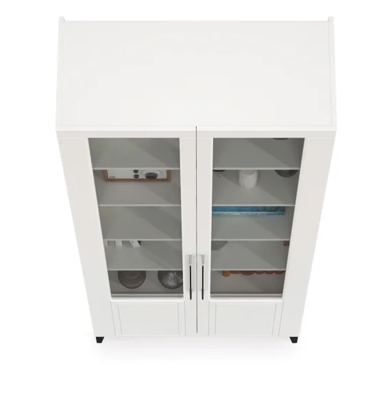 Шкаф Валенсия 13.217 белый шагрень