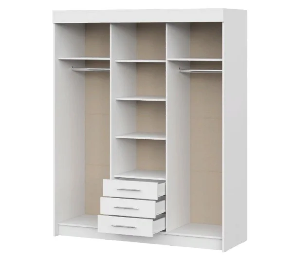 Шкаф-купе Фортуна белый