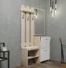 Прихожая Копенгаген дуб сонома/белый матовый
