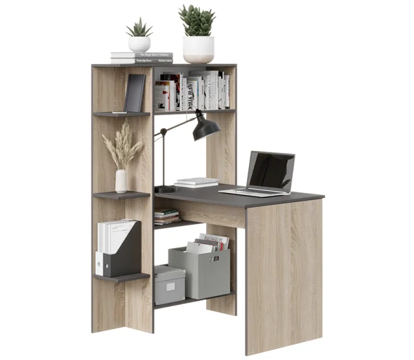 Стол письменный тип 13 дуб сонома/серый графит