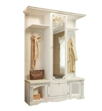 Прихожая Саша-17 белый/анкор светлый