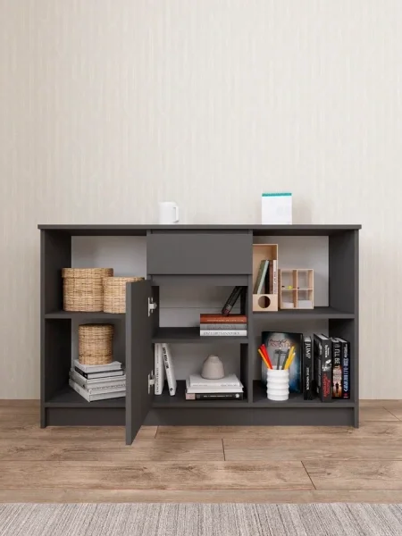 Тумба под телевизор Мори МТВ 1204.1 графит Тумба под телевизор Мори МТВ 1204.1 графит