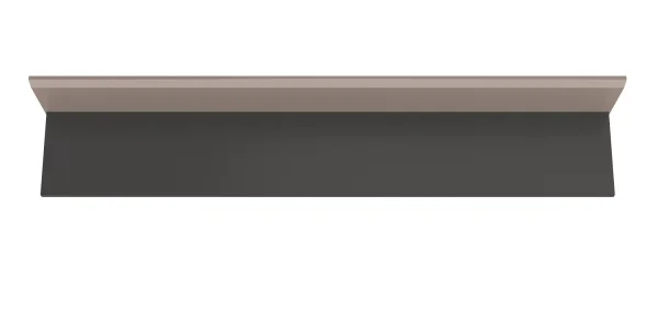 Полка открытая Сидней 16.486 антрацит/веллюто капучино