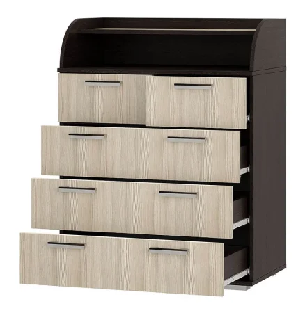 Комод Стандарт №1 венге/лоредо