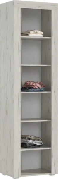 Пенал Ангара дуб крафт белый/графит