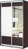 Шкаф купе Байкал №2 венге/бодега