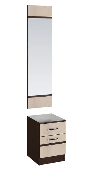 Тумба с зеркалом Сакура СЗ-01 венге/лоредо