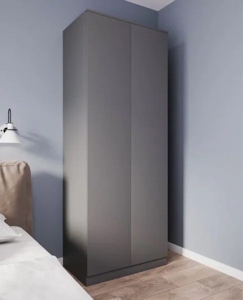 Шкаф двухдверный Мори МШ 800.1 графит