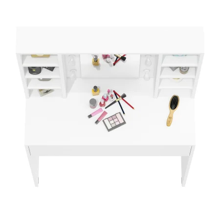 Стол косметический с подсветкой 115 белый