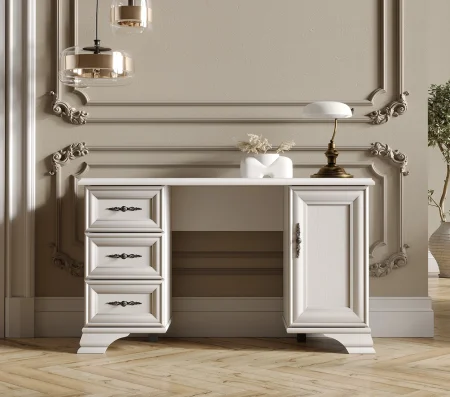 Стол туалетный Кентаки TOL белый