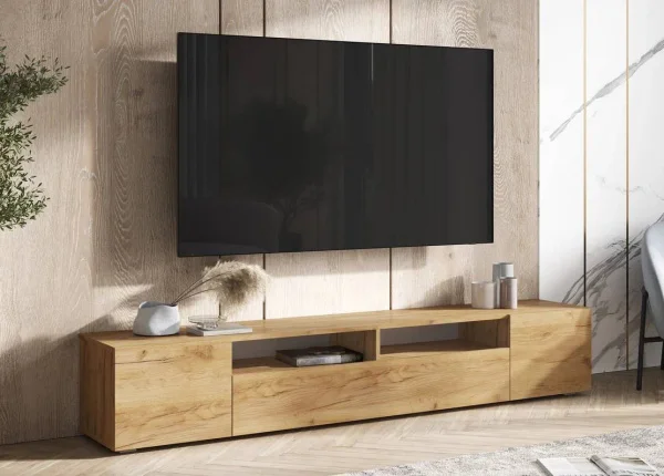 Тумба под ТВ Сити дуб крафт золотой Тумба под ТВ Сити дуб крафт золотой