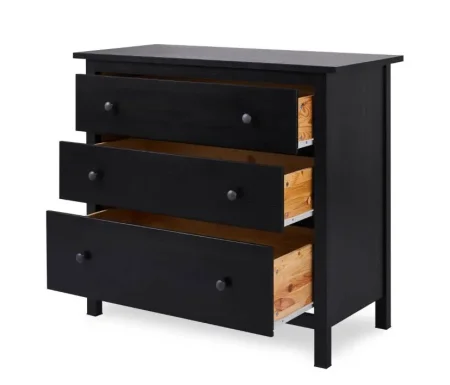 Комод 3 ящика Кымор черный