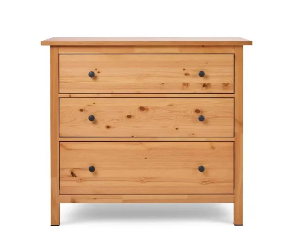 Комод 3 ящика Кымор светло-коричневый