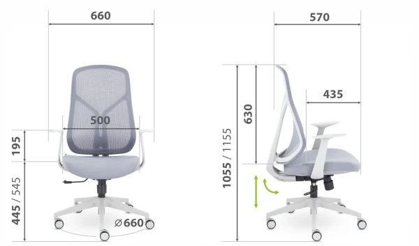 Кресло Санда М-207 черный